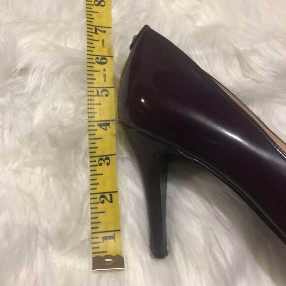 Dark Purple Guess Heels (9) - Picture 10 of 12